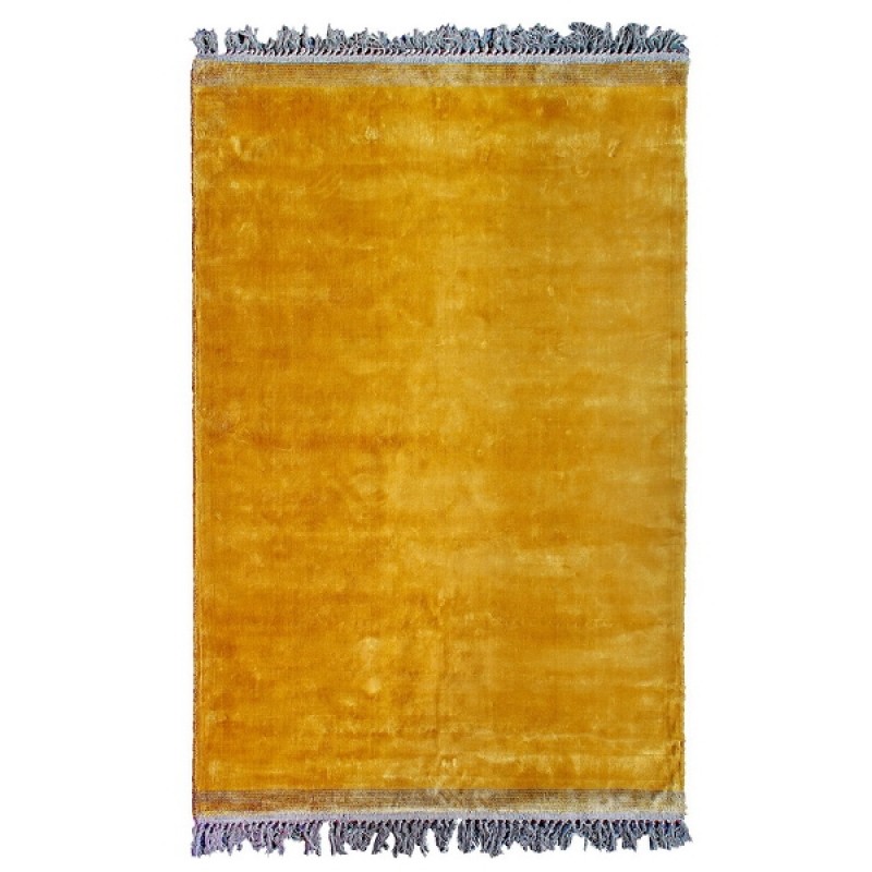 RUG VELVET TOUCH YELLOW VISCOSE